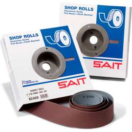 United Abrasives - Sait 81020 DA-F Shop Roll 2" x 50 Yds 100 Grit Handy Roll Aluminum Oxide