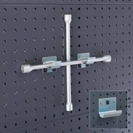 Bott 14015041 Pipe Bracket For Perfo Panels, 2-3/8" Diameter, 1-3/8" Wide (Pack Of 2)