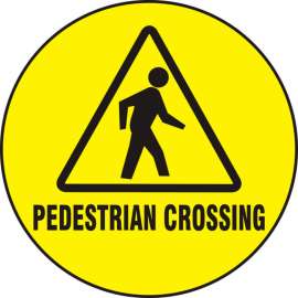 Accuform VPL904LED Sign Projector With Lens - Pedestrian Crossing