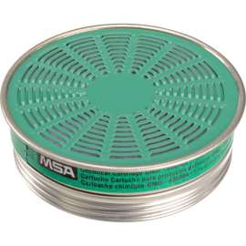 MSA Comfo Respirator Cartridges, Ammonia/Methylamine, 10/Pack, 464033