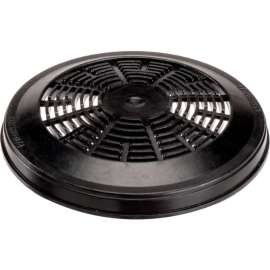 MSA Comfo Respirator Reusable Snap-On Filter Cover, 1/Pack, 489353