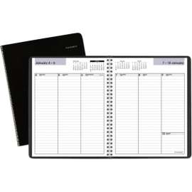 AT-A-GLANCE Weekly Planner, 8.75 x 7, Black, 2022