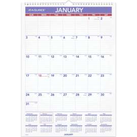 AT-A-GLANCE Erasable Wall Calendar, 12 x 17, White, 2023