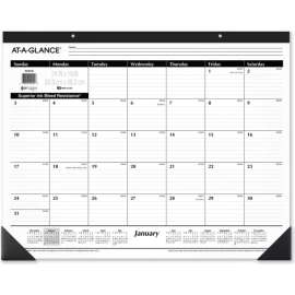 AT-A-GLANCE Ruled Desk Pad, 24 x 19, 2022