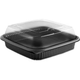 Anchor Packaging Culinary Square Container, 8-7/16"L x 8-7/16"W x 2-15/16"H, Pack of 150