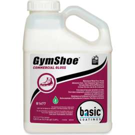 Betco GymShoe Sport Floor Finish, F-Style w/ Catalyst, 1 Gallon Bottle, Pack of 4