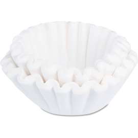 Bunn Coffee & Tea Brewer Filters w/ Flat Bottom, Pack of 3000
