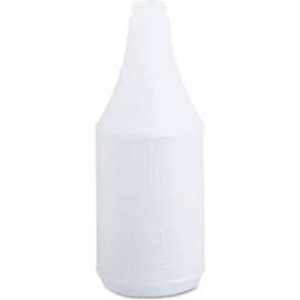 Boardwalk Embossed Spray Bottle, 24 oz., Clear, 24/Case