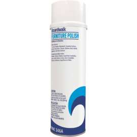 Furniture Polish, Lemon, 20 oz. Aerosol Can, 12 Cans
