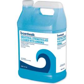 Boardwalk Industrial Strength Glass Cleaner with Ammonia, Gallon Bottle, 4/Case