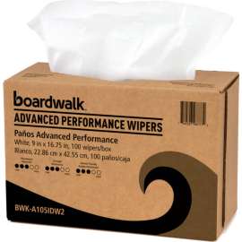 Boardwalk Advanced Performance Wipers, 9" x 16-3/4", 10 Pack Dispensers of 100, 1000/Case