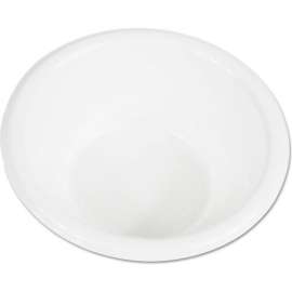 Boardwalk Hi-Impact Plastic Dinnerware Bowl, 5 to 6 oz, White, Pack of 1,000