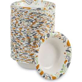 Boardwalk Deerfield Bowl, Coated/Soak Proof, 12 oz, Pack of 1,000