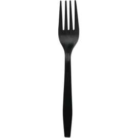 Boardwalk Fork, Polypropylene, Black, Pack of 1000