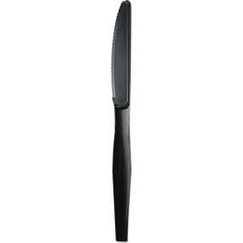 Boardwalk Heavyweight Knife, Polypropylene, Black, Pack of 1000