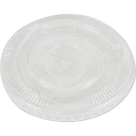 Boardwalk Cold Cup Lids, Fits 16-24 oz Cups, PET Plastic, Clear, Pack of 1000