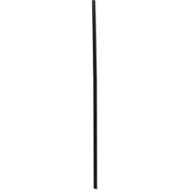 Boardwalk Polypropylene Cocktail Straws, 8"L, Black, Pack of 5000
