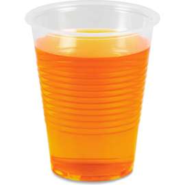 Boardwalk Plastic Cold Drink Cups, 10 oz, Polypropylene, Translucent, Pack of 1000