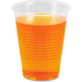 Boardwalk Plastic Cold Drink Cups, 10 oz, Polypropylene, Translucent, Pack of 100