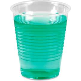 Boardwalk Plastic Cold Drink Cups, Polypropylene, 12 oz, Translucent, Pack of 50