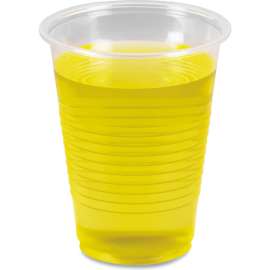 Boardwalk Plastic Cold Drink Cups, 7 oz, Polypropylene, Translucent, Pack of 2500