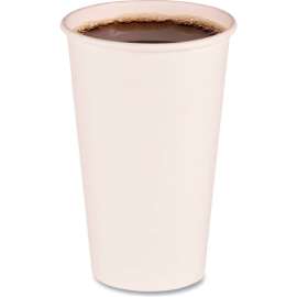Boardwalk Paper Hot Drink Cups, 16 oz, White, Pack of 1000