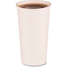Boardwalk Paper Hot Drink Cups, 20 oz, White, Pack of 600