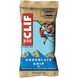 Clif Energy Bar Chocolate Chip, 2.4 oz, Pack of 12