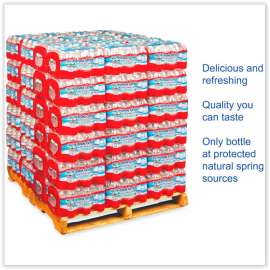 Crystal Geyser Alpine Spring Water, 16.9 Oz Bottle, 24/case, 84 Cases/pallet