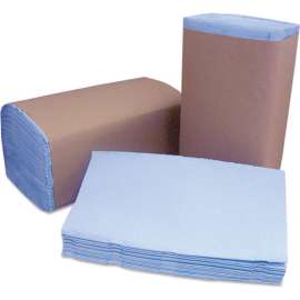 Cascades PRO Tuff-Job Windshield Towels, 2-Ply, 9-1/2" x 10-1/4", Blue, 168/Pack, 12 Packs/Carton