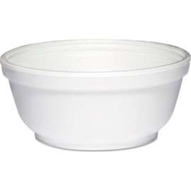Dart Foam Bowls, 8 oz, White, Pack of 1000