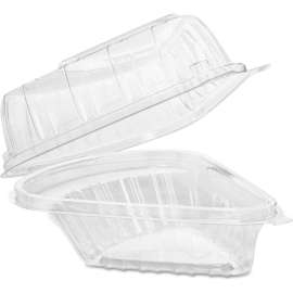 Dart Showtime Container, 6-1/8"L x 5-5/8"W x 3"H, Clear, Pack of 250