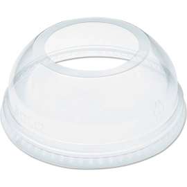 Dart Open Top Dome Lid For 16 oz to 24 oz Cups, 1-7/8" Dia. Hole, Pack of 1000