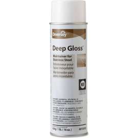 Diversey Deep Gloss Stainless Steel Maintainer, 16 oz. Aerosol Can, 12 Cans - 94970590