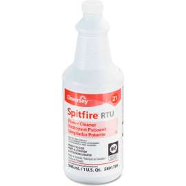 Diversey Spitfire Power Cleaner, Liquid, 32 oz. Spray Bottle, Fresh Pine Scent, 12/Case