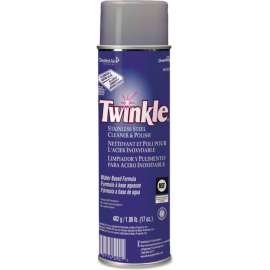 Twinkle Stainless Steel Cleaner & Polish, 17oz Aerosol, 1 Can - DVO991224EA