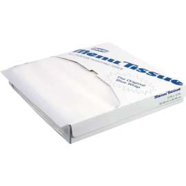 Dixie Menu Tissue Untreated Paper Sheets, 12"L x 12"W, White, Pack of 10000