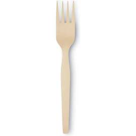 Dixie SmartStock Series-O, Refill Fork, Bio-Blend, Beige, Pack of 960