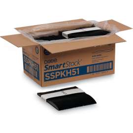 Dixie SmartStock, Refill Knives, Heavyweight, Polypropylene, Series-O, Black, Pack of 960
