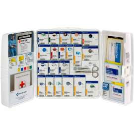 First Aid Only 1001-FAE-0103 Large First Aid Kit, 100 Pieces, OSHA Compliant, Plastic Case