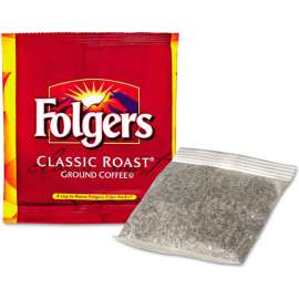 Folgers Coffee Filter Packs, Regular, In-Room Lodging, .6oz, 200/Carton