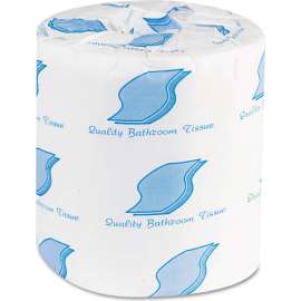 Bath Tissue, Septic Safe, 2-Ply, White, 4.5" x 3.5", 500 Sheets/Roll, 96 Rolls/Case