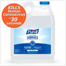 PURELL, Healthcare Surface Disinfectant, Fragrance Free, 128 oz Bottle, 4/Carton