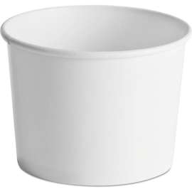 Chinet Paper Food Container, 64 Oz., White, Pack of 250