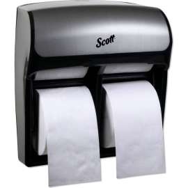 Scott Pro High Capacity Coreless SRB Tissue Dispenser - Faux Stainless Steel