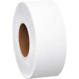 Scott Essential 100 Recycled Fiber JRT Bathroom Tissue, Septic Safe, 1000 ft, 12 Rolls/Case