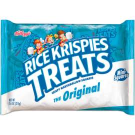 Kellogg's Rice Krispies Treats, Original Marshmallow, 0.78 oz, Pack of 60