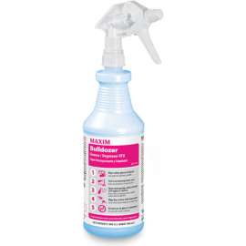 Maxim Bulldozer Cleaner/Degreaser RTU, Lemon Scent, 32 oz, 6/Carton