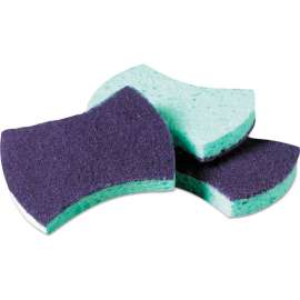 Scotch-Brite Power Sponge #3000, 2-3/4X4-1/2, Blue/Teal, 20/Carton