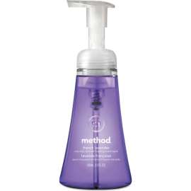 Method Foaming Hand Wash, French Lavender, 10 oz. Pump Bottle, 6/Case